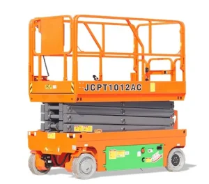 Chinese Famous Brand 10m Lift Height Electric Mobile Hydraulic Scissor Lift Jcpt1012AC