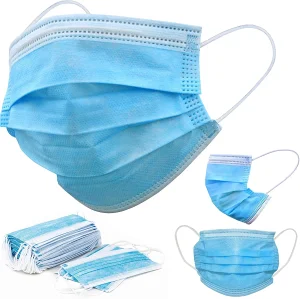 Mascarilla Protectora Azul Desechable