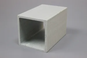 High Strength Glass Fiber Reinforced Plastic FRP Square Hollow Pipe Structural Support