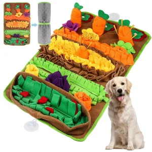 Pet Dog Snuffle Mat for Large Dogs Pet Feeding Cat Sniffing Mat Nosework Training Puzzle Toys