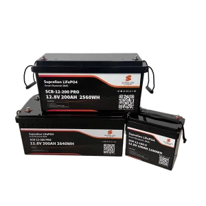 Lifepo4 Battery Pack 12V 24V 36V 48V 50AH 100AH 150AH 200AH 300AH Lithium Iron Phosphate Rechargeable
