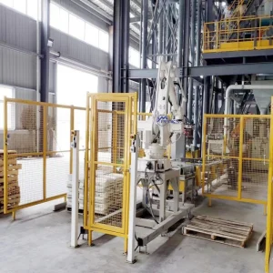Advanced Robotic Palletizing System for Automated Carton Packing
