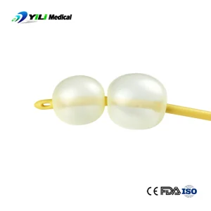 Catéter de látex doble globo