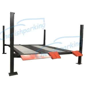High-Quality Double Wide 4 Car Stacker Parking System