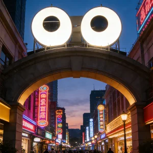 Whimsical Animated Rotating Eye Tree Light IP65 Waterproof Copper Landscape Lamp For Garden Park Decorative Lighting