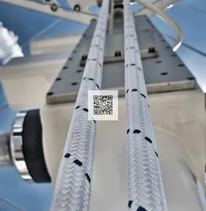 High-Performance Sailing Lines 6 mm 8 mm 12mm 24mm Dsk78/Dsk79 Sailing Rope for Super Yacht Snipe Sailing and Towing Line