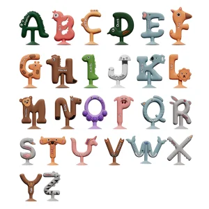 Wholesale BPA Free 26 Letters Chewable Teething Toy