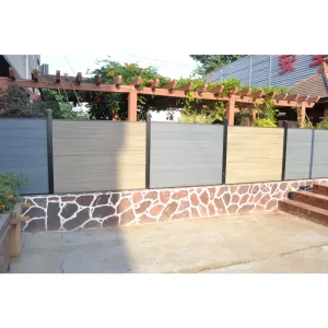Wholesale Waterproof and Anti - Corrosion WPC Wall Extrusion Fence Panel for Outdoor