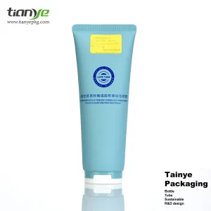 Hi-Tech Lessen Plastic 120ml D40 Sugarcane Sustainable Material Lotion Cream Flip Top Cap Cosmetic Packaging Bottle