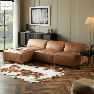 Leather Sofa Set