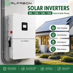 Inversor híbrido para balcón