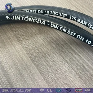 Nylon Braided Rubber Oil Hose