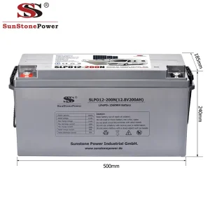 12V LiFePO4 Batteries 12V 200ah Lithium Solar Storage Deep Cycle Battery