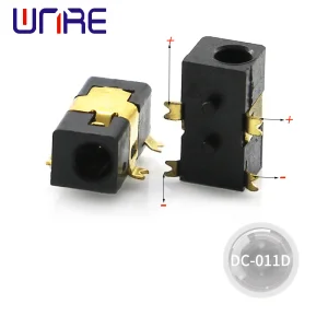 China Dc-011d SMD The DC power jack for the SMT series is 5.5x2.1 5.5x 2.5mm Suppliers, Factories