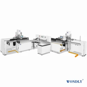 Heavy Duty Paper Cutting System with Jogger and Unloader for Packaging