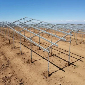 Ground Screw PV Mounting