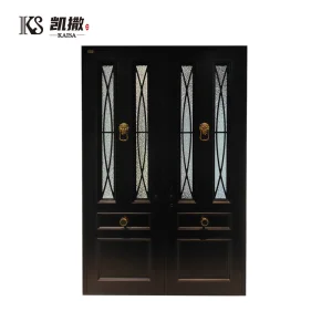 High Performance Thermal Break Aluminum Armored Entry Door Cold Resistant, Soundproof | Custom Size Door for Villa
