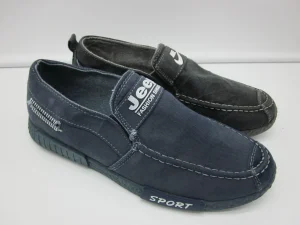 Zapatos mocasines de mezclilla