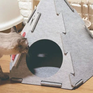 Removable Cat House Felt Tent