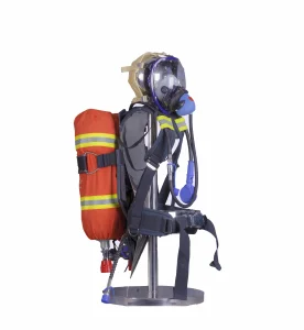 CE Certified 6.8L Carbon Fiber Positive Pressure Open-circuit Self Contained Compressed Air Breathing Apparatus SCBA