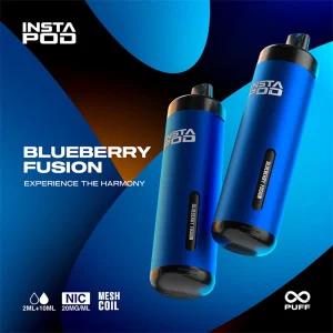 Wholesale Mtl Vaping Instapod 6000 Puffs 14 Flavors Disposable E-Cigarette Prefilled 2ml Pod Cartridge Vape Starter Kit with LED Light Battery Display