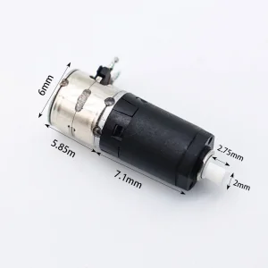 3V 6mm PM Stepper Motor Plastic Planetary Gearbox