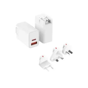 Wholesale 20W Interchangeable Plug PD 18W/20W Charger Block with OTP Protection for Exceptionally Quick iPhone and MacBook Pro Charging
