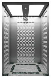 Residential Capsule Hotel Glass Panoramic Lift