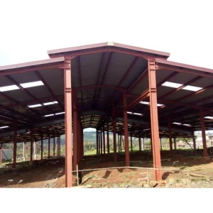 Light Metal Building Kits For Prefab Warehouse Shelter Storage Sheds Outdoor Cow Farm