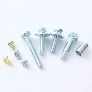 Multi-Style Galvanized &amp; Brass Fastener Components for Industrial Machinery Fixing