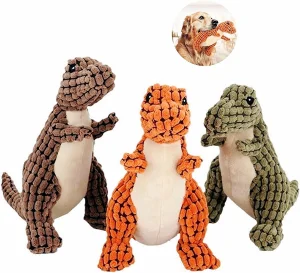 Robust Dino Durable Squeaky Toy