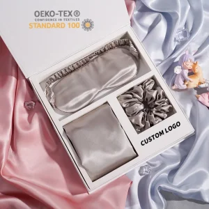 Custom Logo Silk Gift Box Set