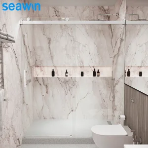 Concealed Tank Modern Sliding Shower Door