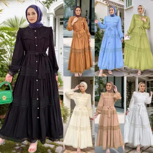 Elegant Modest Maxi Set for Muslim Women