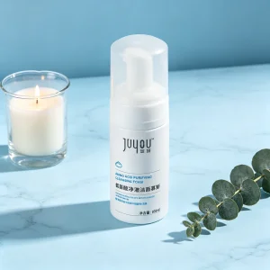 Daily Use Mild Acidic Facial Cleansing Foam Natural Ingredients Bubble Cleanser Gentle Acne Care Deep Clean