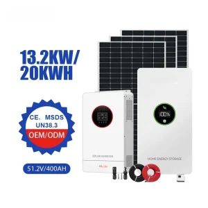 20kwh Hybrid Solar Energy System Rooftop for Farm