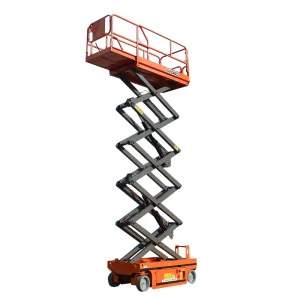 Niuli Scissor Man Lift Platform 12m Self-Propelled Hydraulic Lift Table