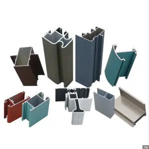 White Coated Screen Aluminium Profile for Construction 6000 Series T3/T4/T5/T6