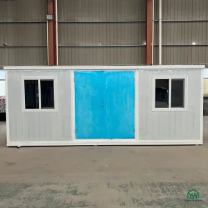 Casa Contêiner Modular Expandável Dobrável de Dois Andares 40FT 30FT 20FT com Dupla Asa Prefabricada Móvel Tiny