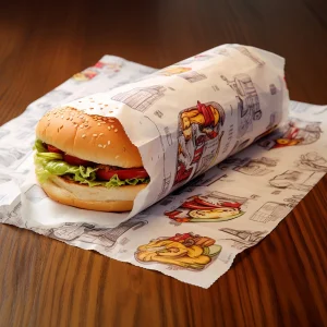 Coated Pulp Greaseproof Wrapping Paper