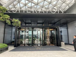 Revolving Glass Door