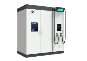 Commercial Electric Car Charger Station with Solar Power Station New Energy Floor-Mounted EV DC Fast Charging Station