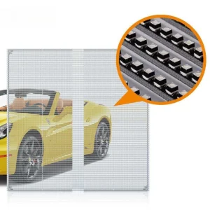 Ultra-Clear Transparent LED Billboard Display with High Refresh Rate