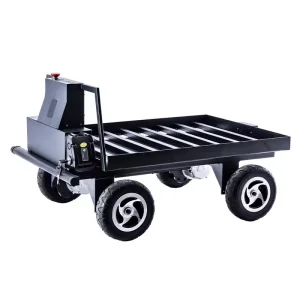 Glgw 200kg Customized Industrial 4 Wheel Warehouse Transport Picking Trolley Cart Automatic Following Trolley Robot