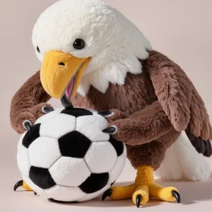 Wholesale Soccer Mascot Plush Dog Toy Football Tournament Theme Factory Price Bulk Stuffed Squeaky Pet Chew Toy Supplier Global