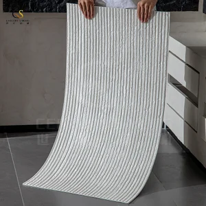 Centurysailing Flexible Stone Imitation Polished Stone Soft Wall Cladding 600*1200mm Flexible Stone Veneer Stripe