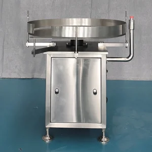 Automatic Round Bottle Can Tin Rotary Feeding Table