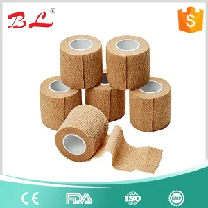 Tan Flesh Cohesive Bandage