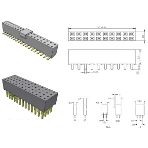 OEM Pin Header Series - 2.54mm pitch Supplier, Exporter