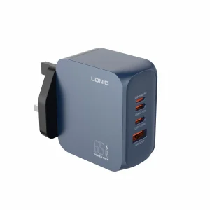 Ultra-Compact 65W GaN Wall Charger for Global Devices